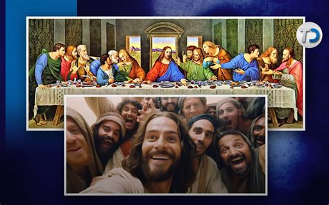 Artista comparte selfie de Jesús creada por Inteligencia Artificial