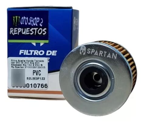 Filtro Aceite Honda Tornado Cbr Xl Xre Spartan Mercadolibre