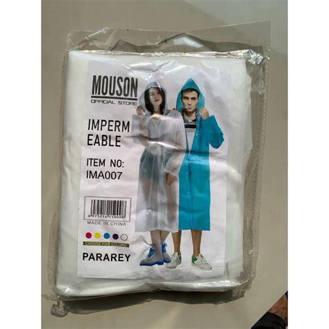 Jual Jas Hujan Dewasa Model Poncho Waterproof Bahan Eva Tebal Jas