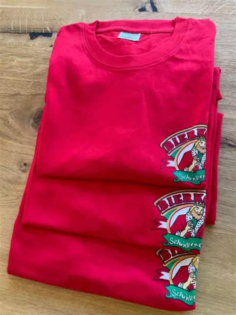 BIERKÖNIG MALLE MALLORCA Shirt Gr XL 2023 Schinkenstrasse rot mehr