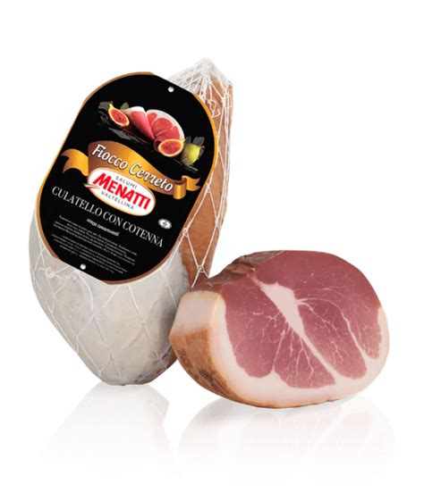 Prosciutto Crudo Fiocco Cerreto Salumificio Menatti