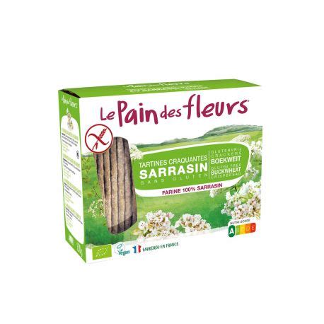 Tartine Crocante Fara Gluten Cu Hrisca Bio 150g Le Pain Des Fleurs