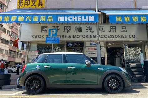 Mini F55 Cooper S 18 Oz Racing Leggera Hlt Gloss Black Wheels 國華膠輪