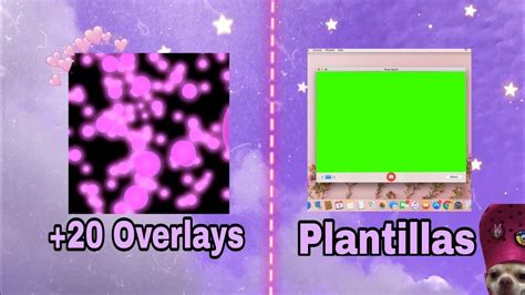 20 overlays y plantillas pantalla verde para edits シ YouTube