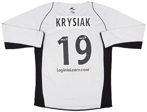 2009 10 Motherwell Gk Shirt Krysiak 19 6 10 L