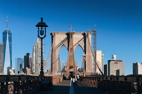 Brooklyn Bridge Built In 1883 Was The First Fixed Crossing Of The