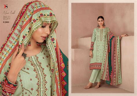 Deepsy Suits Bin Saeed Vol Series Pure Cotton With