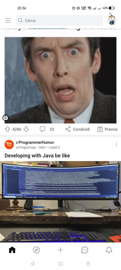 My Reaction To Developing In Java Be Like As A Dotnet Developer