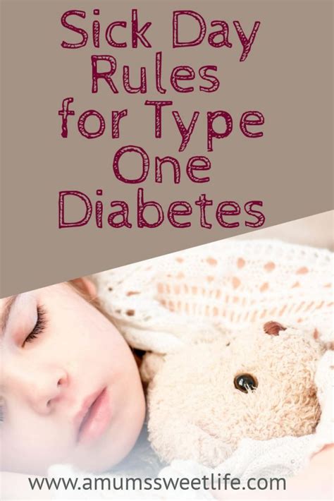 Sick Day Rules With Type One Diabetes Artofit