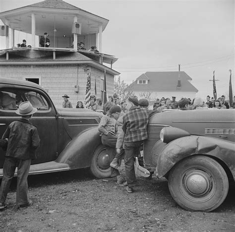 Ashland Aroostook County Maine Even With Gasoline Rationed Many