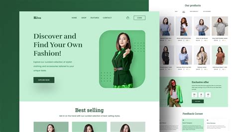 Fashion Website Ui Template Figma