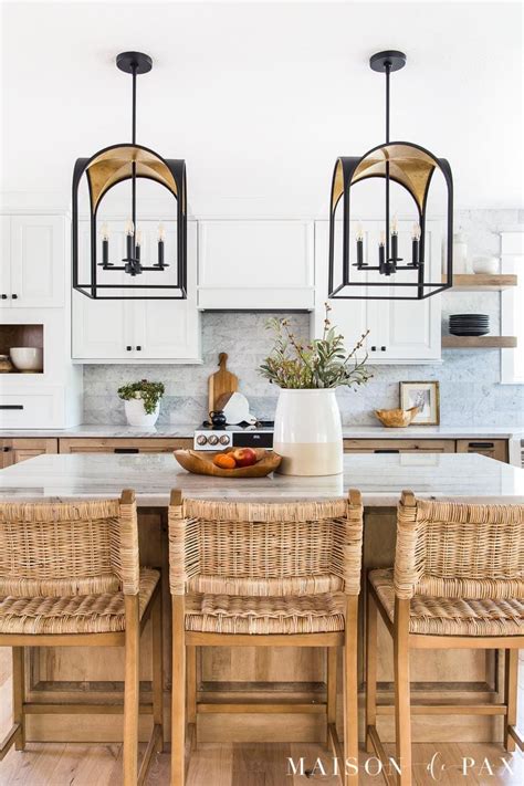 White And Wood Kitchen Reveal Part Cabinets Maison De Pax In