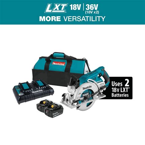 makita   lxt ah lithium ion  brushless cordless rear