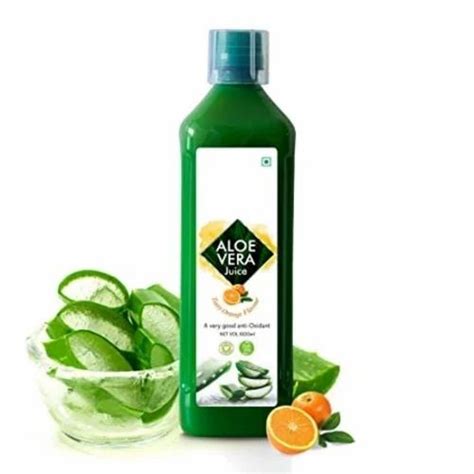 Ruchiworld Aloe Vera Juice Orange Flavor 1000 Ml Packaging Type