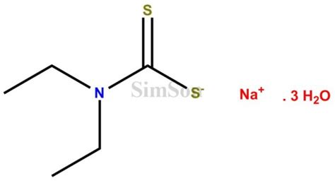 Sodium Diethyldithiocarbamate Trihydrate Cas No 20624 25 3 Simson Pharma Limited