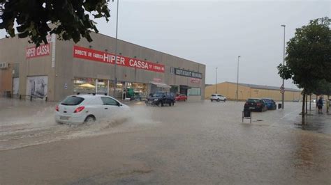 Inundacions en el dia més plujós des del temporal Glòria Marc Salgas