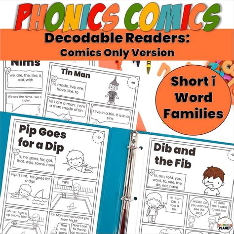 Read and Write Phonics Comics: Teaching with Decodable Passages Just Got More Fun! - Primary Planet