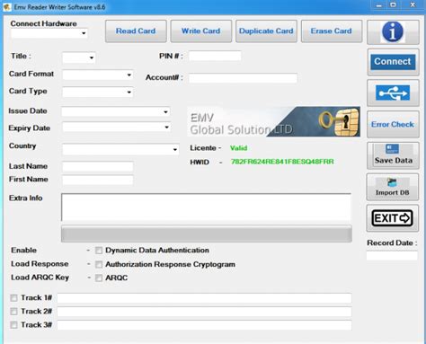 EMV Reader/Writer v8.6 ( EMV Software)