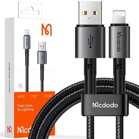 McDodo Kabel Do IPhone USB Prism Mocny Szybki 36W 1 2m Kable