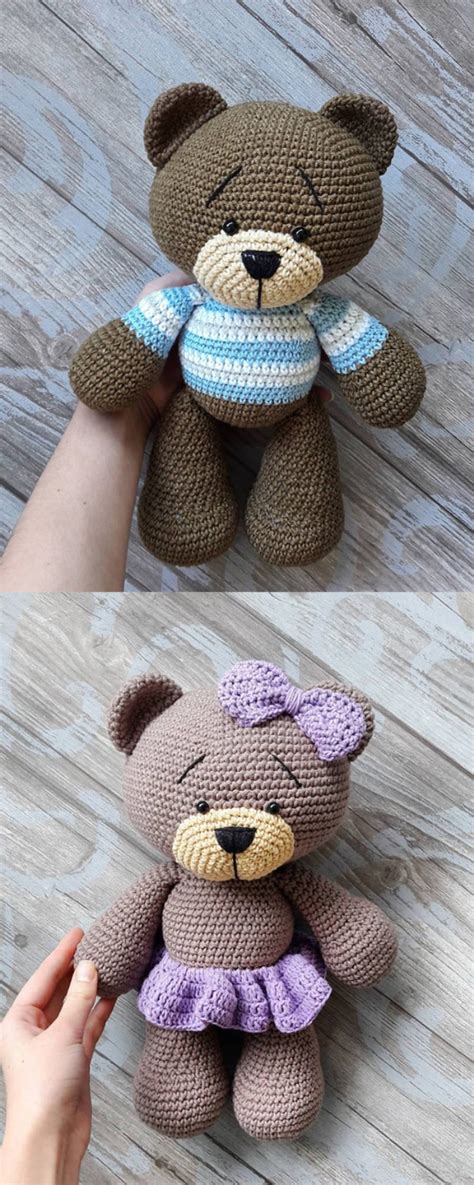 Lovely Teddy Bear Amigurumi Tutorial