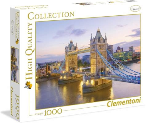 Clementoni Legpuzzel High Quality Puzzel Collectie Tower Bridge