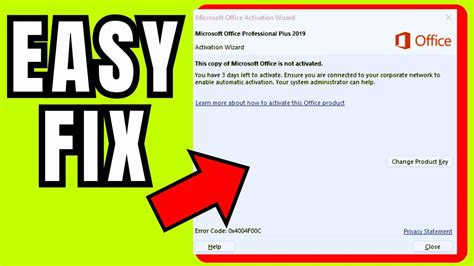 This Copy Of Microsoft Office Is Not Activated Windows 11 Easy Fix Youtube