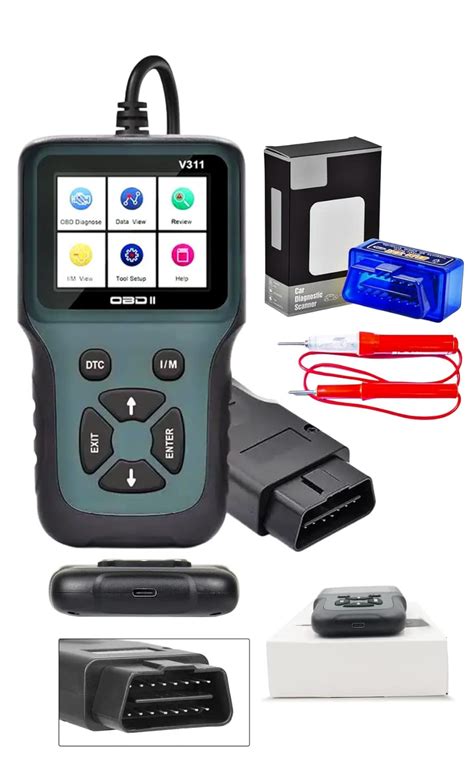 Danlite V Scanner Obd Elm Scanner With Continuity Tester Dual