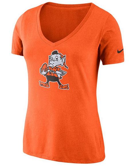 Nike Womens Cleveland Browns Historic Logo T Shirt Macys