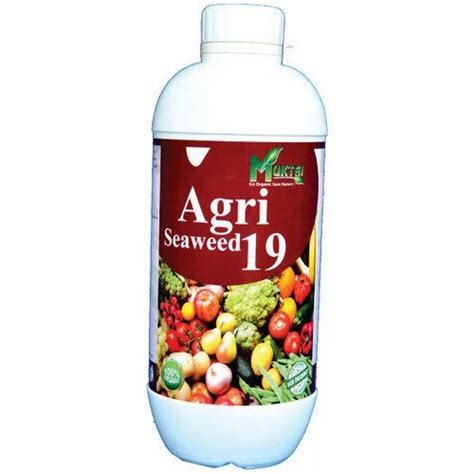 Agri Seaweed Liquid Organic Fertilizer Pack Type Bottle Pack Size