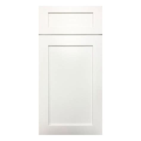 Vail White Shaker Sample Door The RTA Store