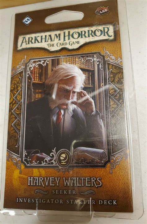 Arkham Horror The Card Game Investigator Starter Deck Harvey Walters