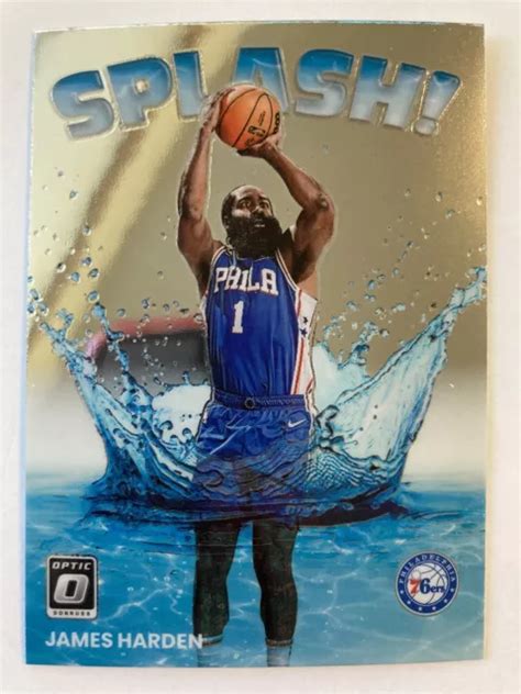 Panini Donruss Optic Splash James Harden Philadelphia