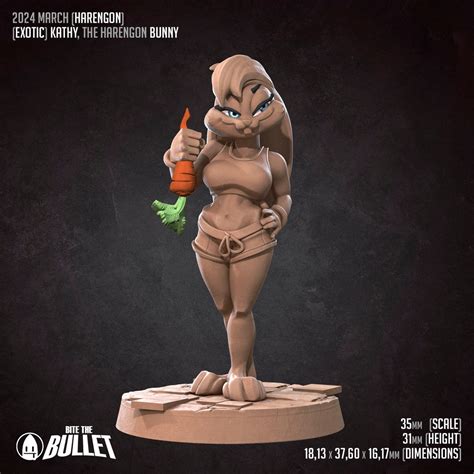 Harengon Kathy Bunny Nsfw Version Bite The Bullet Mm Scale Resin