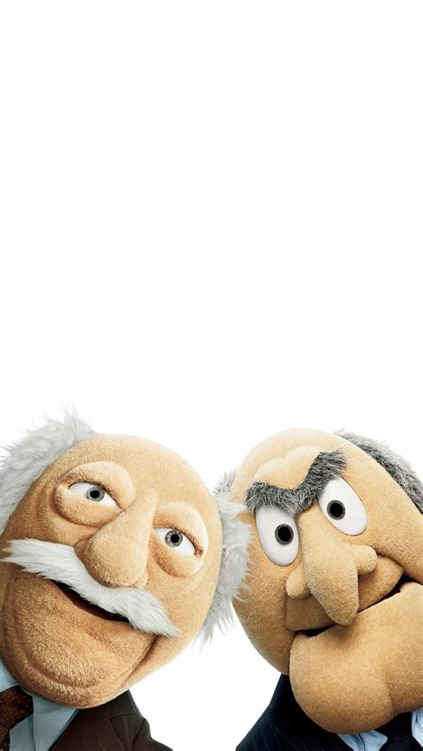 Waldorf Y Statler Comedia Familia Gracioso El Muppet Fondo De