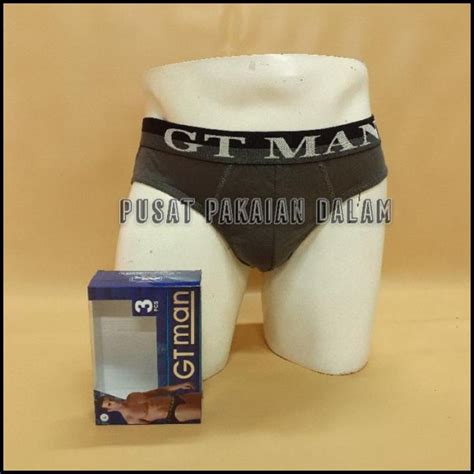 Jual Gtman Gtk 09 Celana Dalam Pria Isi 3Pcs Shopee Indonesia