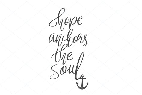 Hope Anchors The Soul Svg Anchor Svg Graphic By DESIGNS NOOK