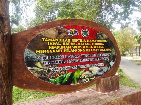 Taman Ular Reptilia Sungai Batu Pahat Kembali Dibuka Kepada Orang