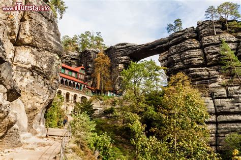 L Arco Naturale In Arenaria Di Pravcicka Foto Repubblica Ceca