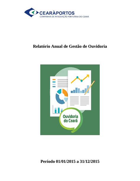 Pdf Relat Rio Anual De Gest O De Ouvidoria Recomenda O Da