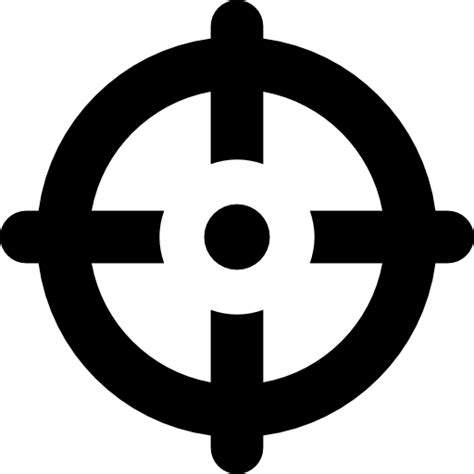 Shooting Game Target Free Interface Icons