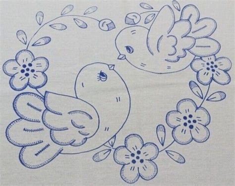 170 Ideias De Desenhos Simples De Flores Para Bordar Embroidery Flowers