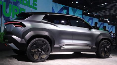 Global Premiere Of Concept Electric SUV EVX Maruti Suzuki Showcases