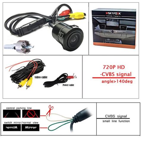 Cam Ra De Recul Cam Ra De Voiture Hd Haute Qualit Degr S Dvd