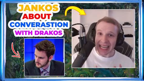 Jankos About Conversation With DRAKOS At LEC EUphoria YouTube