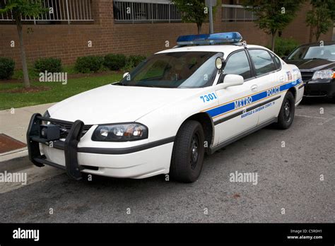 Bullbars And Speaker On The Front Of A Metro Police Squad Car Davidson