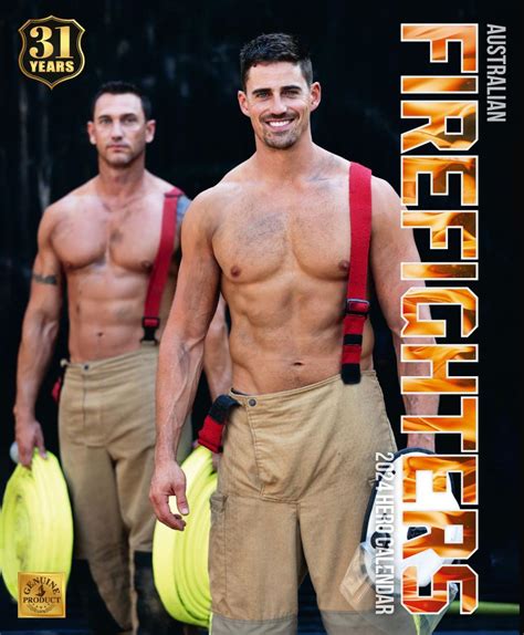 Firefighter Calendar 2025 Australia Elias James
