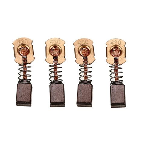 Qxke 4pcs Cb430 Carbon Motor Brushes For Makita 18v Lxt Angle Grinder Bhr200 Dga452