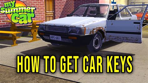 DRIVABLE LAMORE HOW TO GET CAR KEYS My Summer Car YouTube