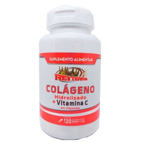 Col Geno Hidrolisado Vitamina C C Psulas Mg Rei Terra