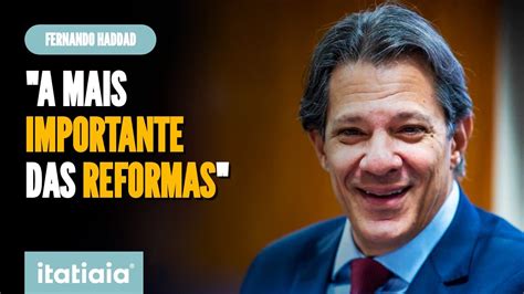 Haddad Celebra AprovaÇÃo Da Reforma TributÁria E Diz Que PromulgaÇÃo